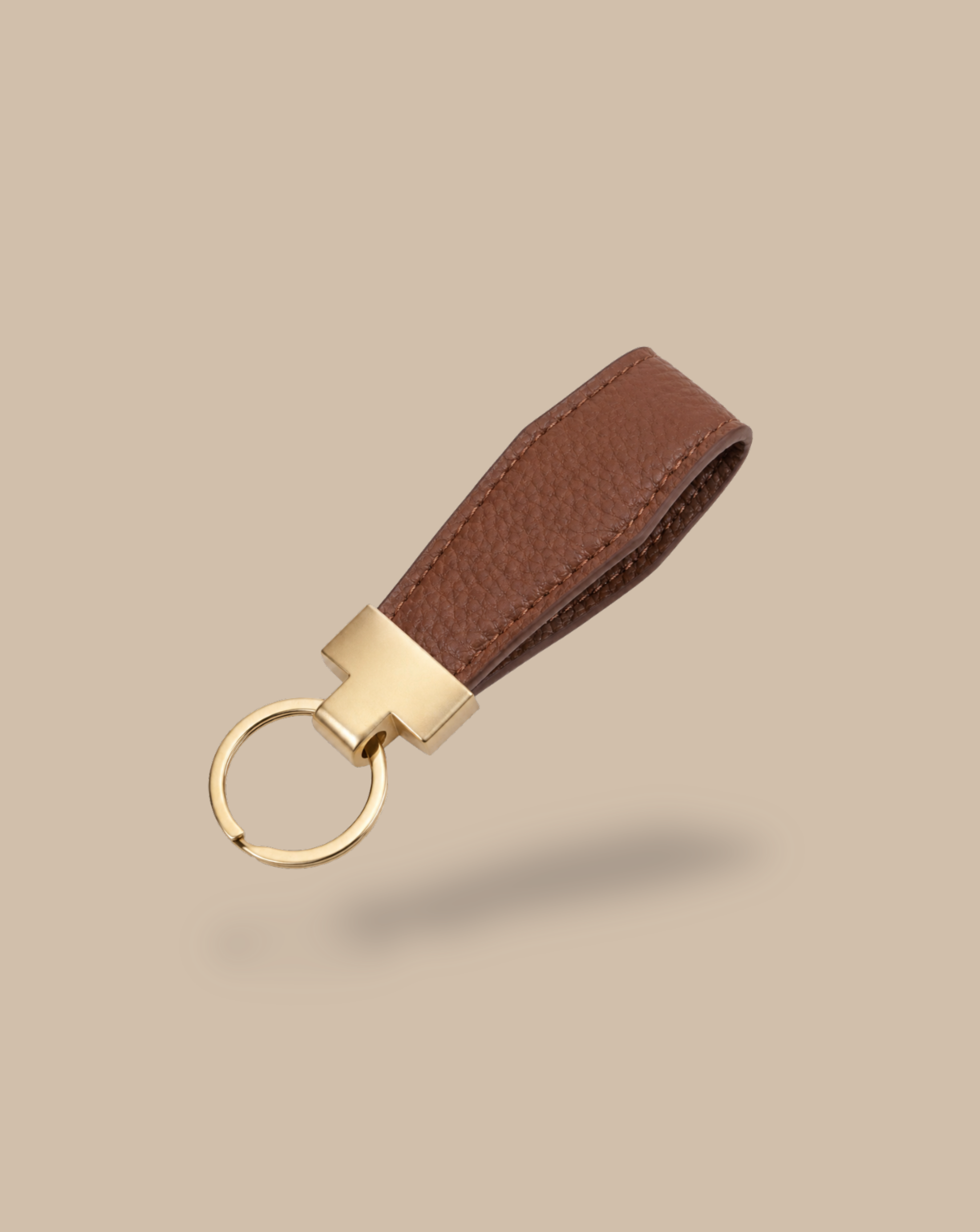 Deluxe Leather Keychain