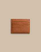 Slant Leather Cardholder